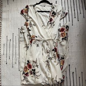 Hi-Lo Floral Dress